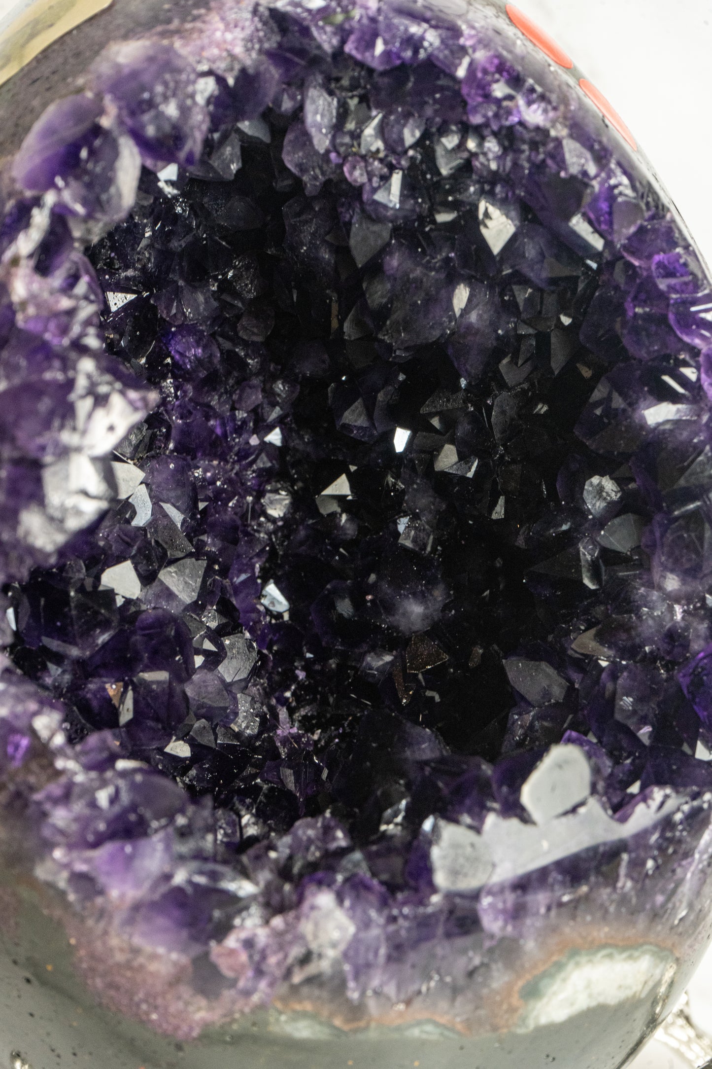 Amethyst Geode Natural Amethyst Geode, Quartz Cluster Crystal Specimen, Energy Healing Mineral 1 Piece Crystal Decor