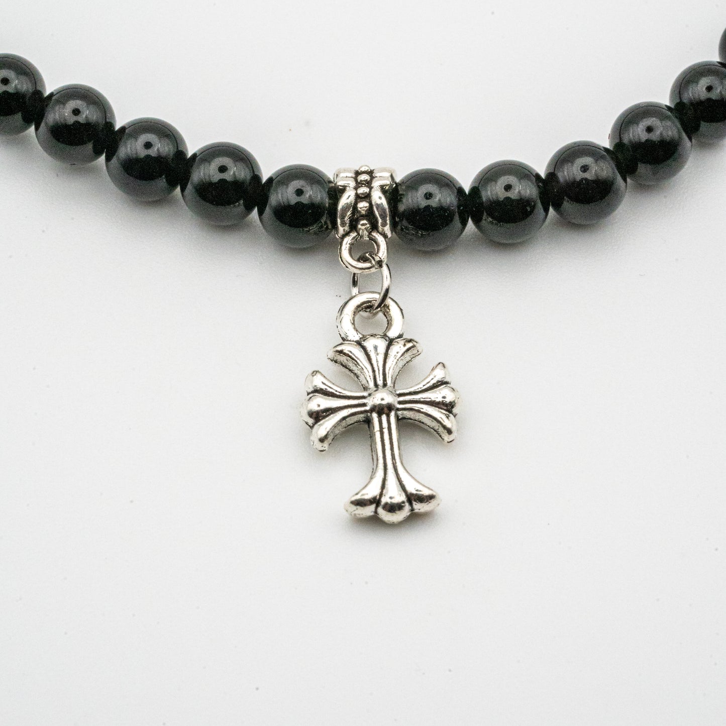 Obsidian Multi-Loop Bracelet - Protection & Grounding