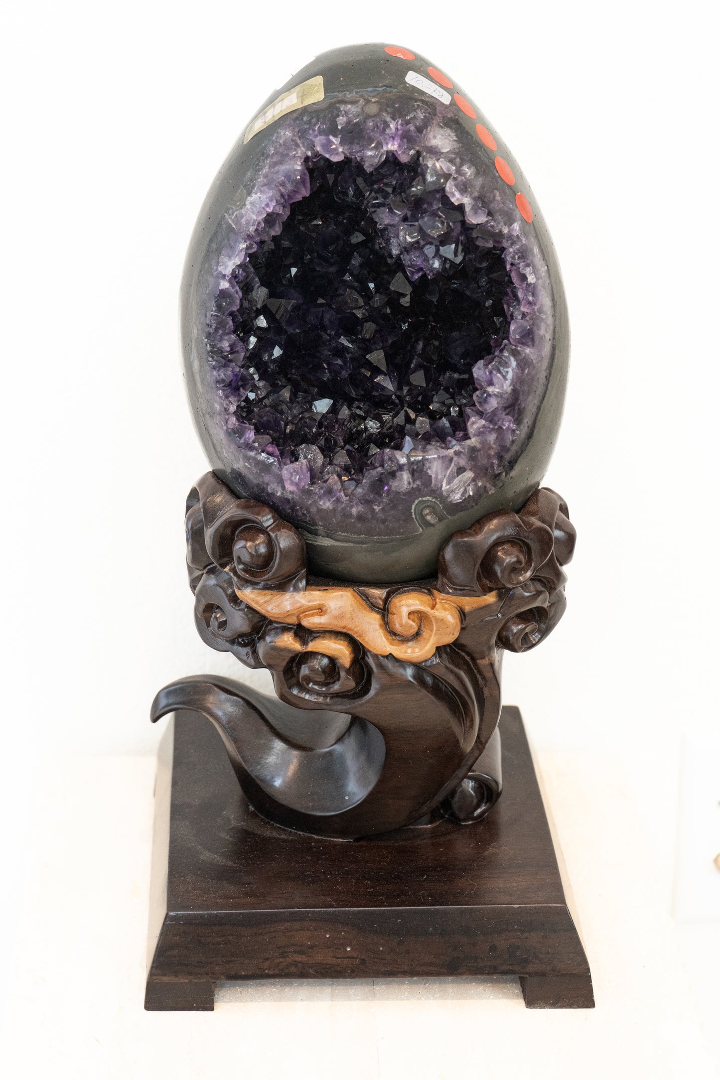 Amethyst Geode Natural Amethyst Geode, Quartz Cluster Crystal Specimen, Energy Healing Mineral 1 Piece Crystal Decor