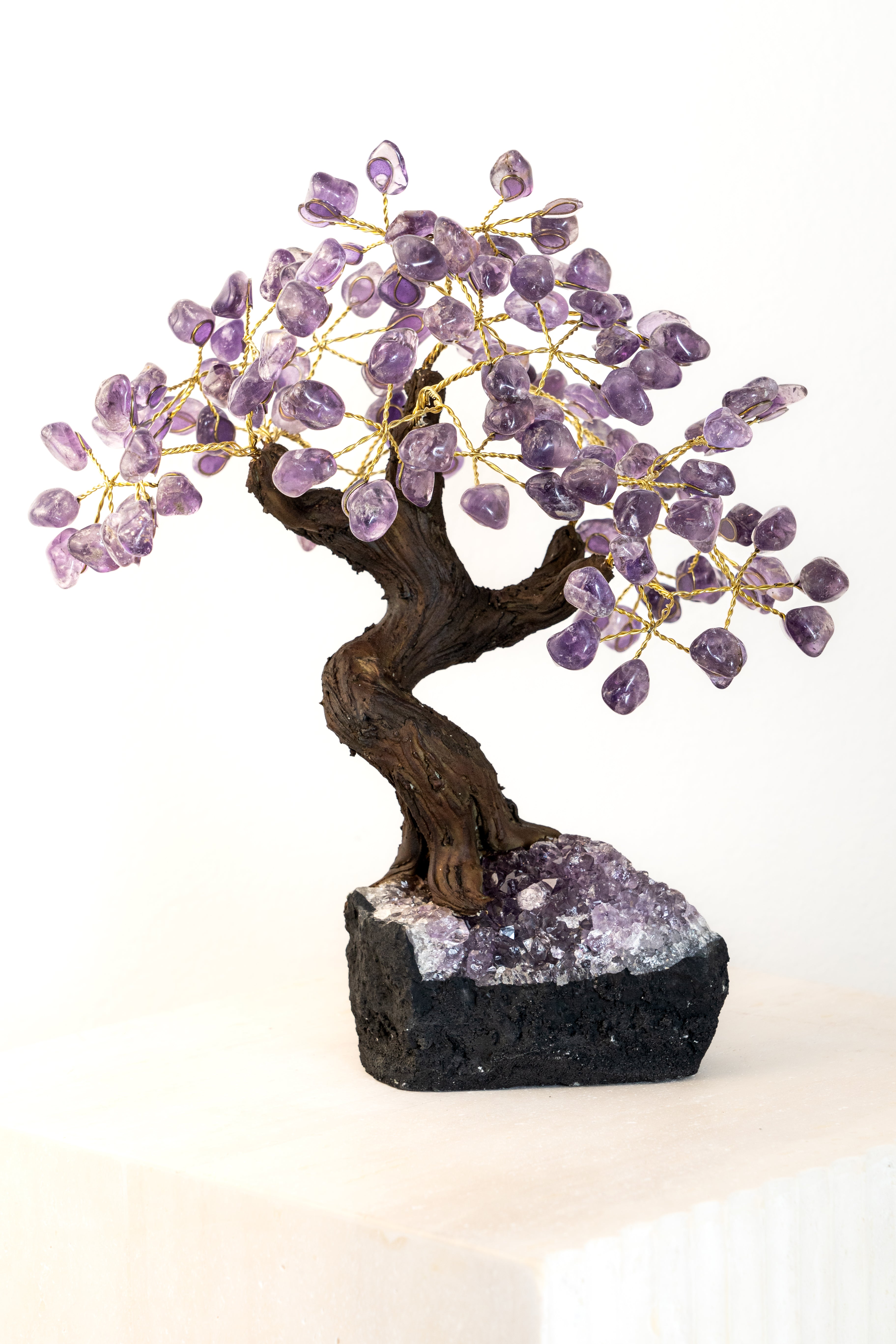 Calming Spirit Amethyst Feng Shui Tree