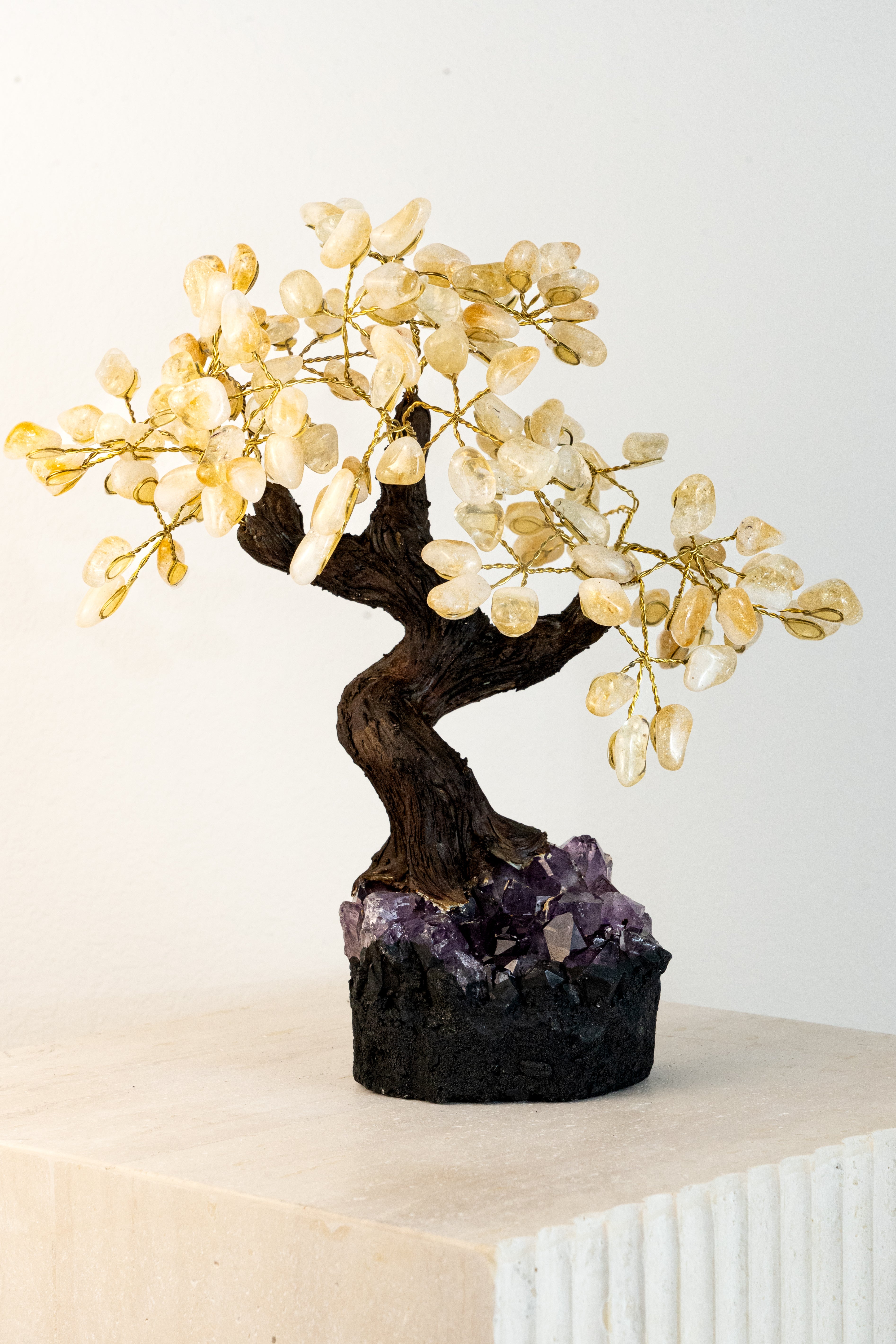 Positive Wealth Citrine Feng Shui Tree