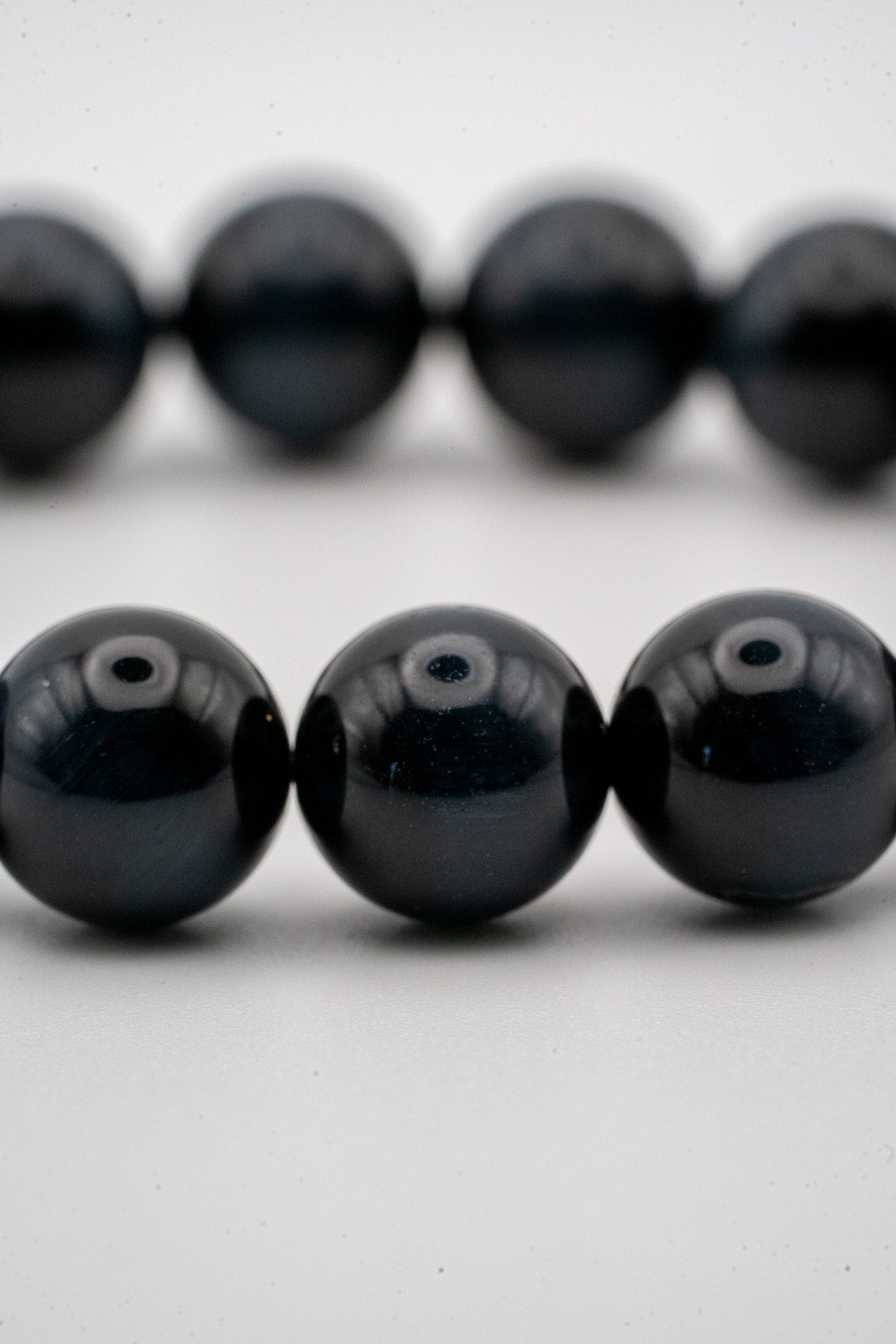 Blue Tiger Eye Single-Loop Bracelet - Confidence & Insight