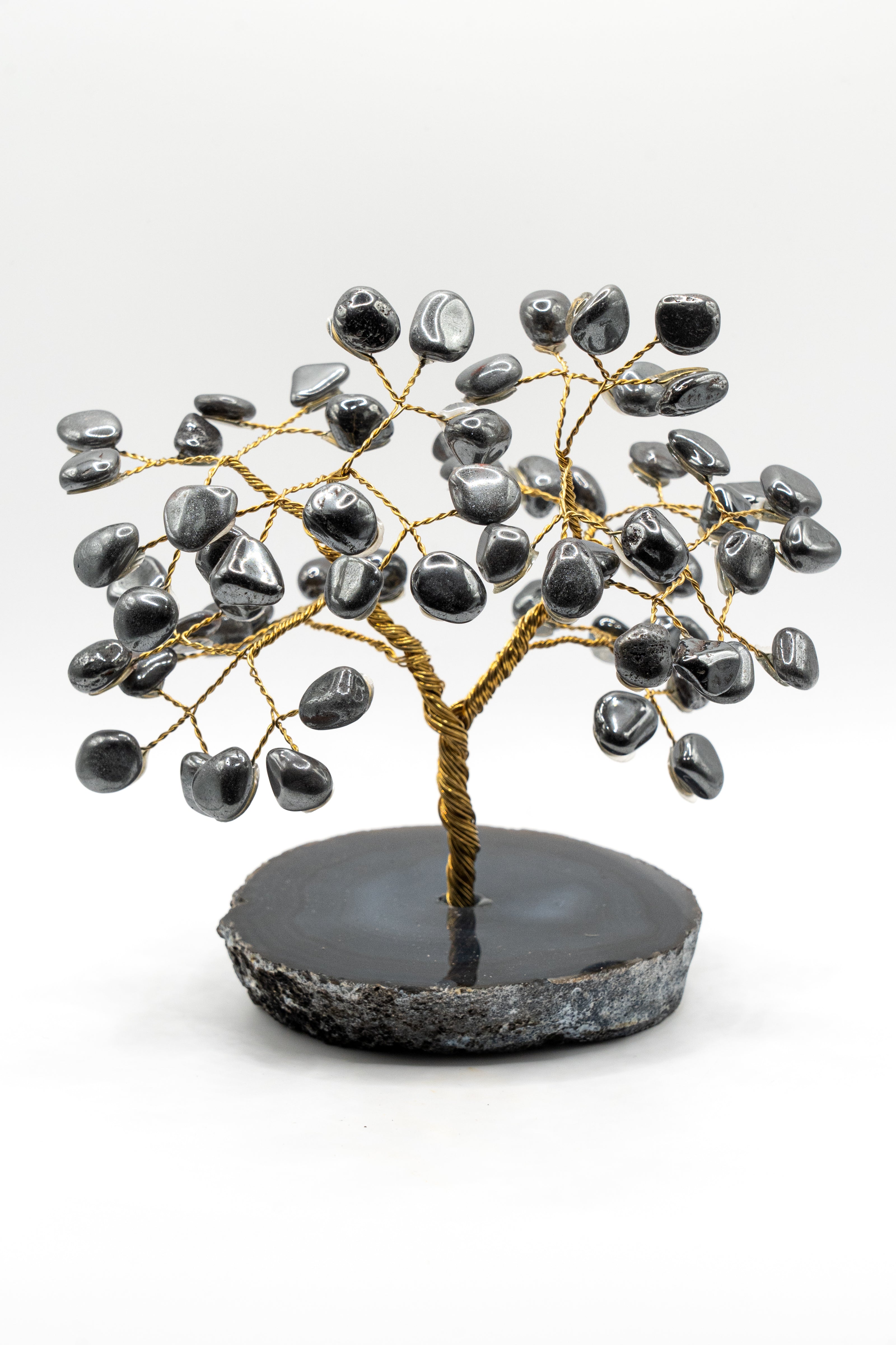 Grounded Protection Hematite Feng Shui Tree