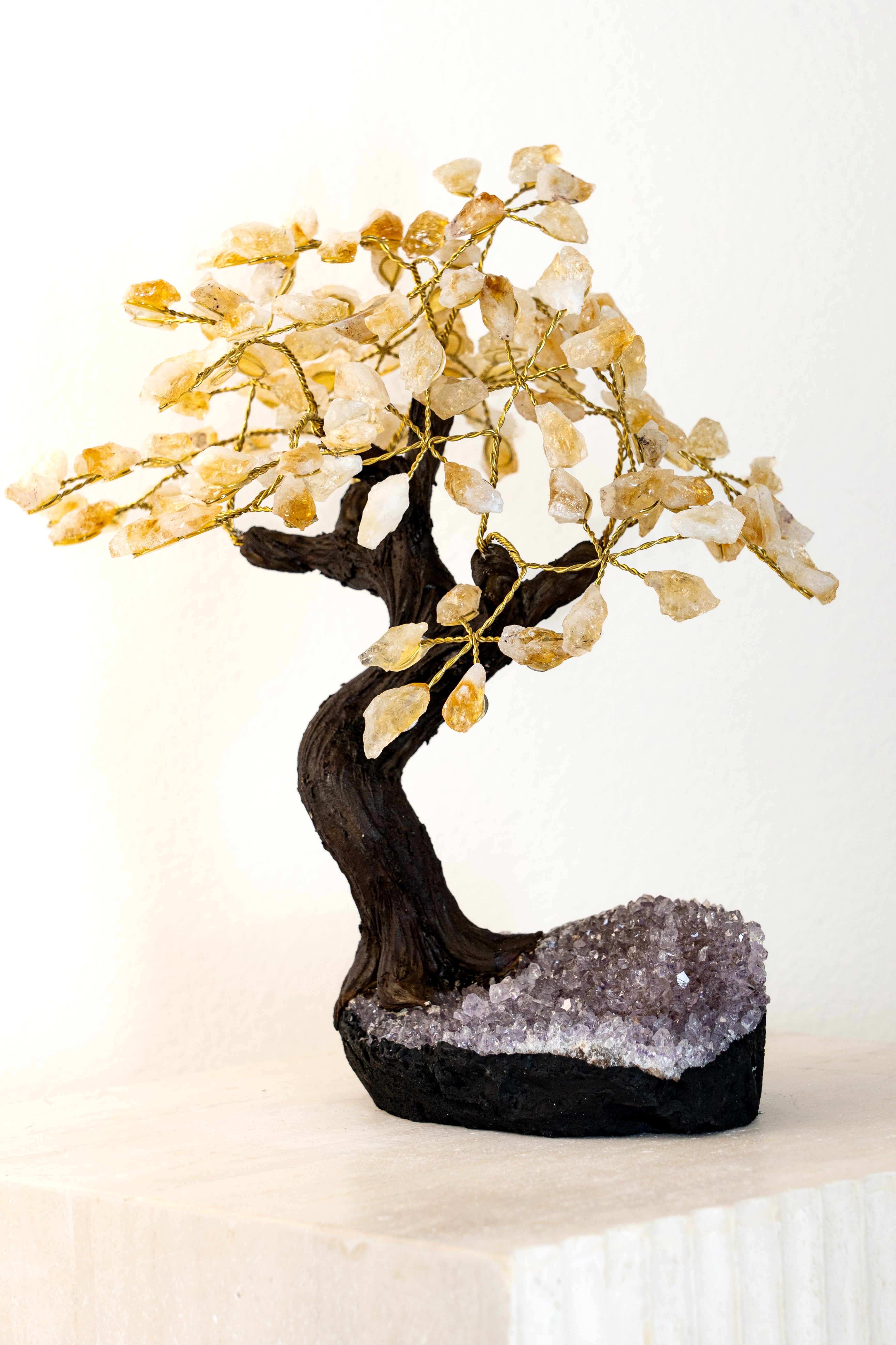 Positive Energy Raw Citrine Feng Shui Tree