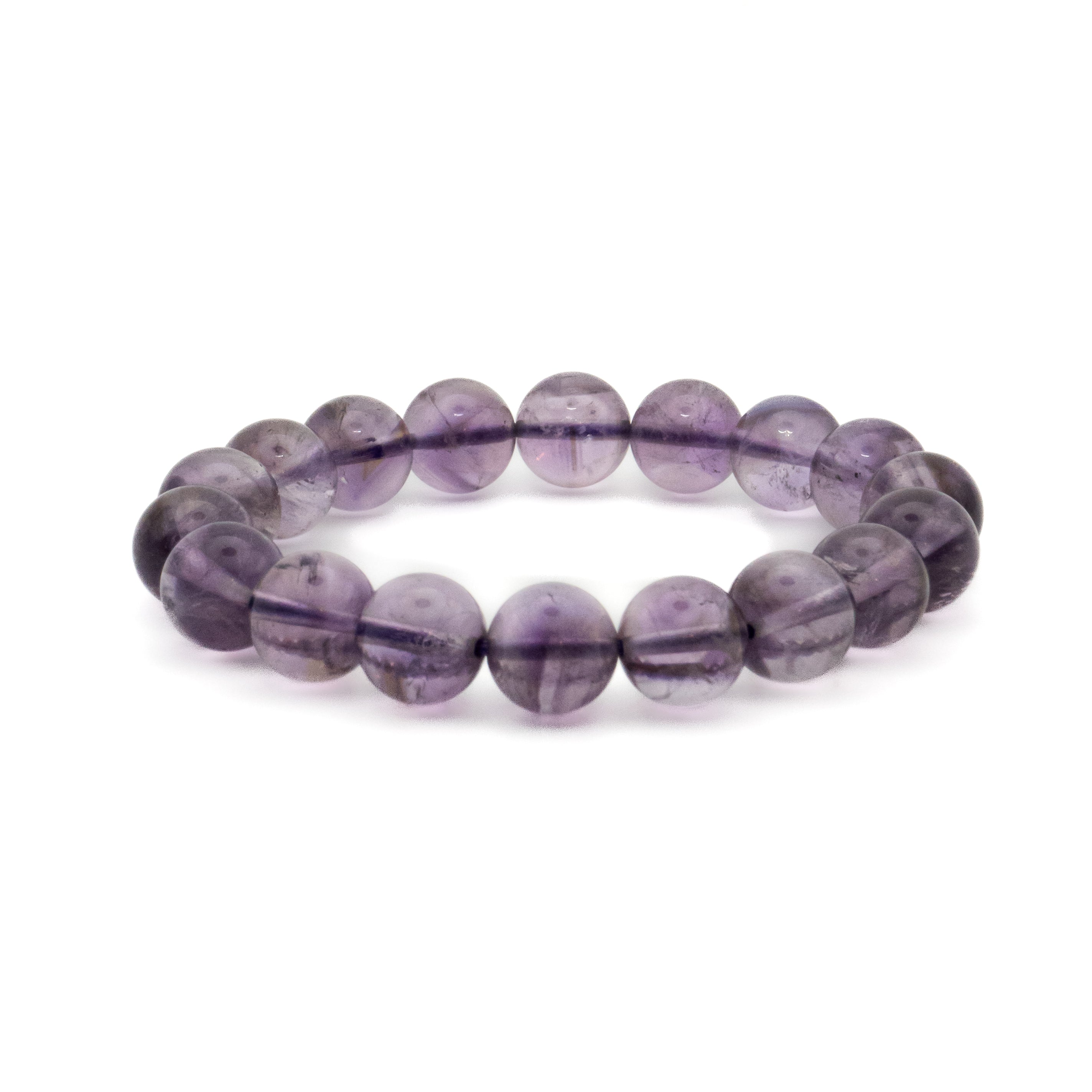 Amethyst Single-Loop Bracelet - Tranquility & Wisdom