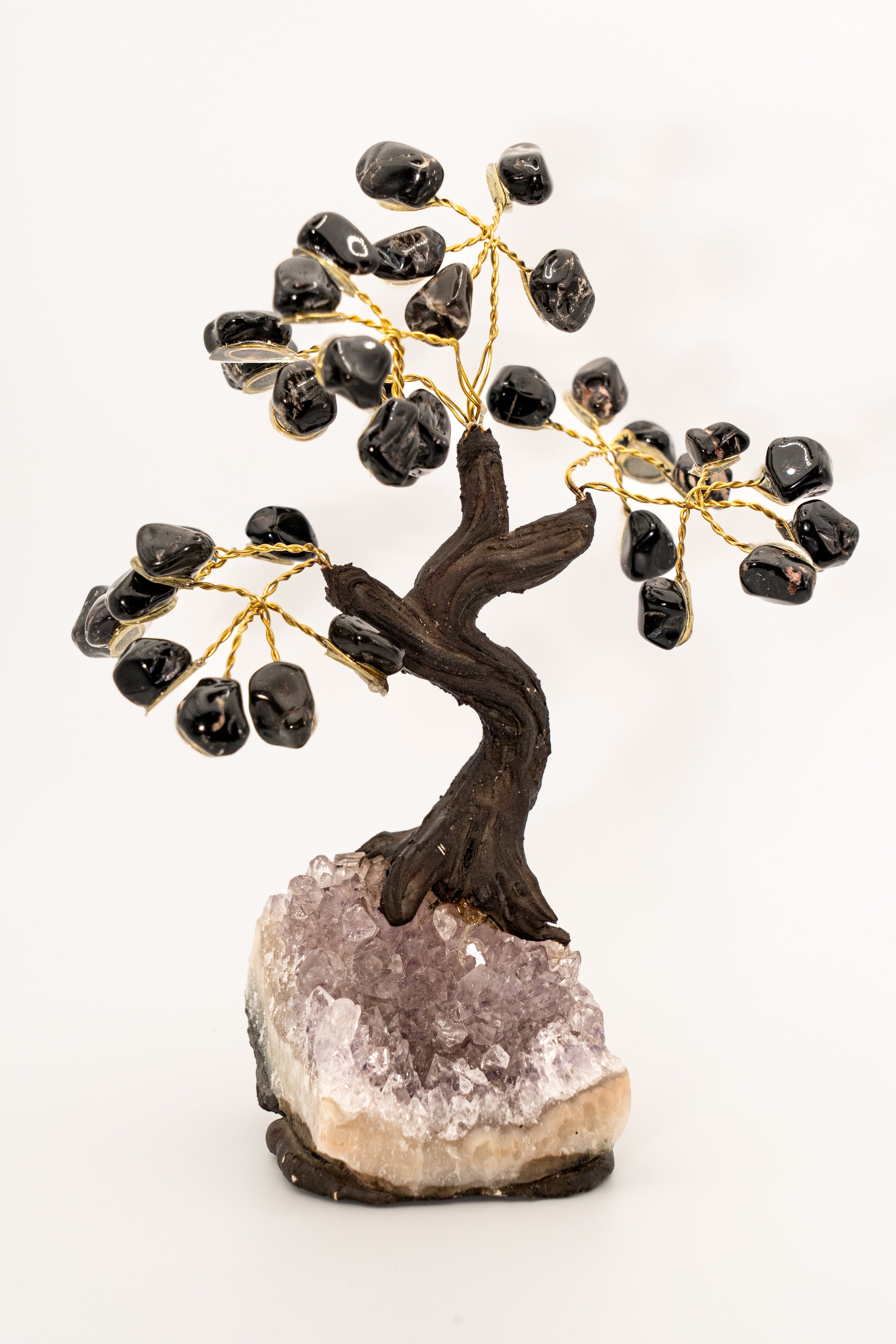 Grounding and Protective Onyx  Feng Shui Tree