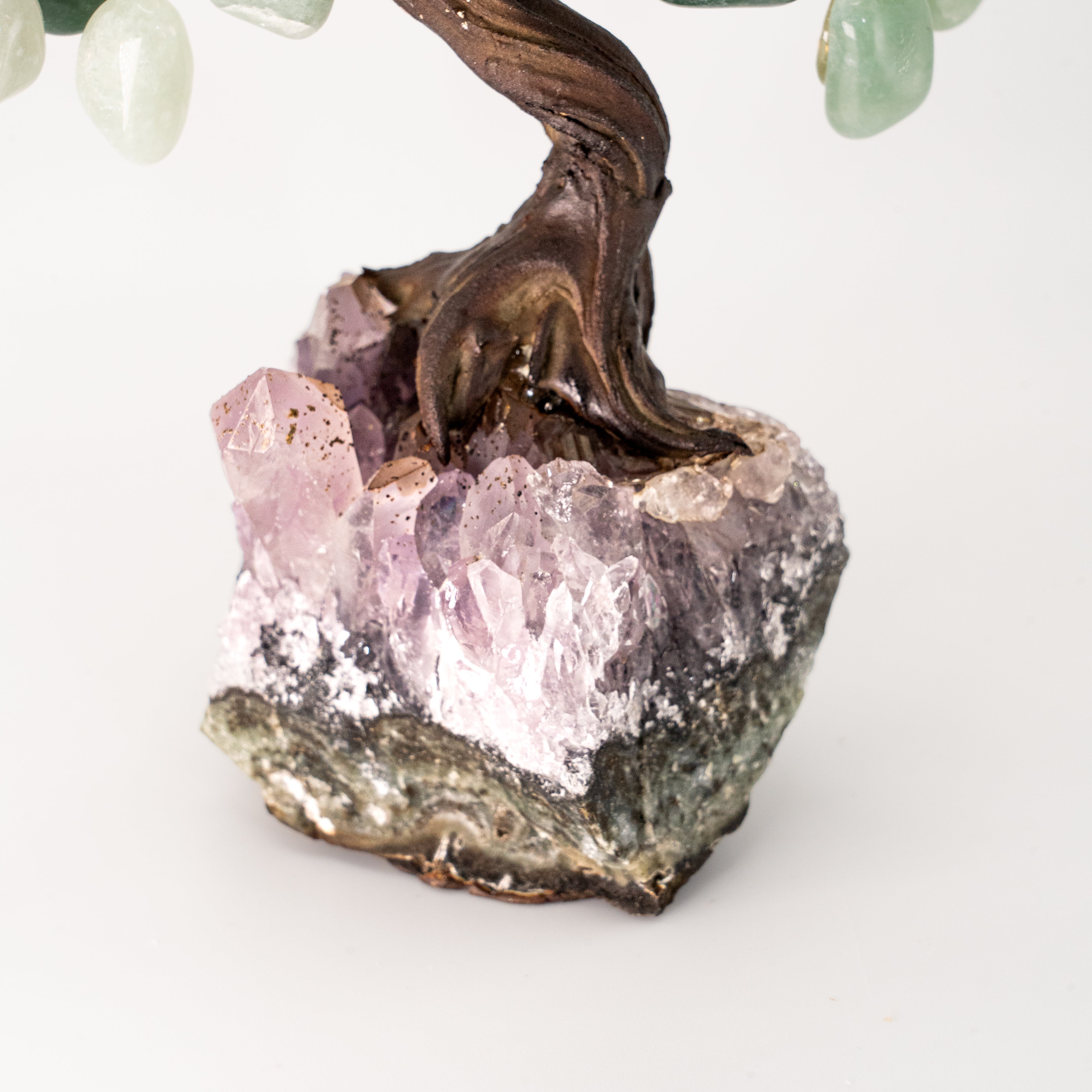 Success Green Quartz Feng Shui Tree