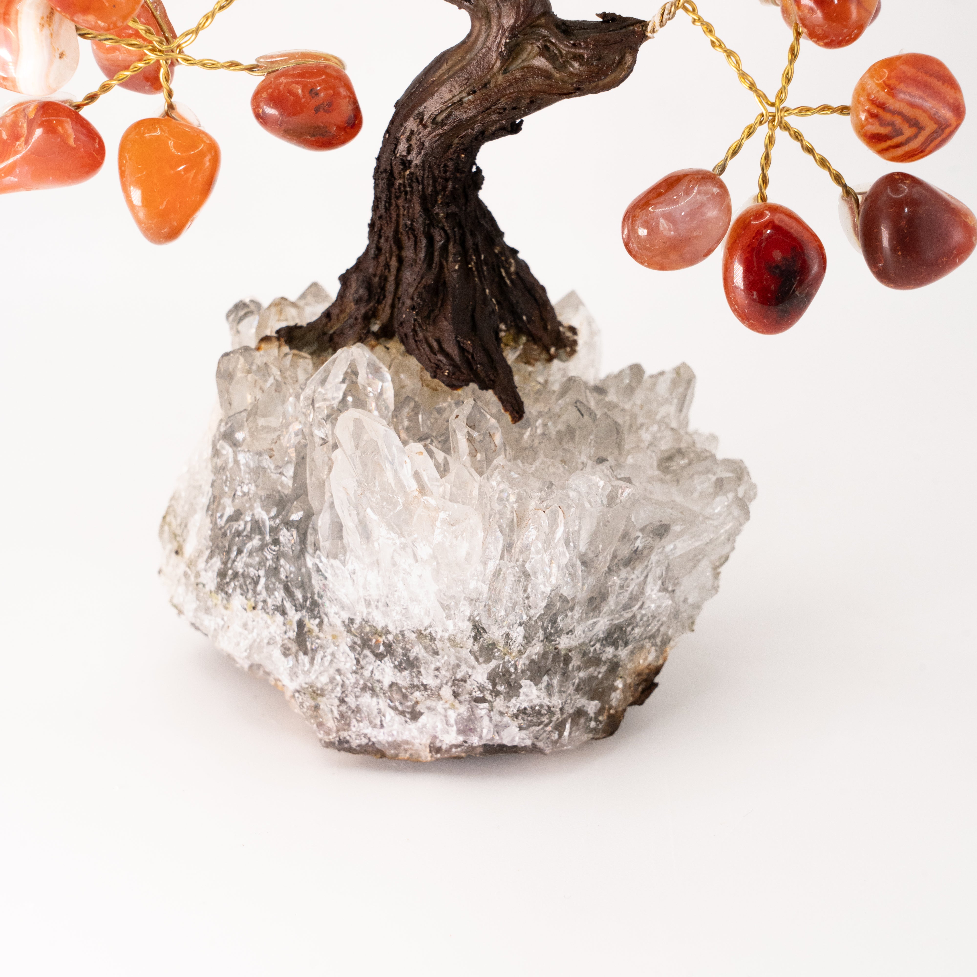 Emotional Balance Carnelian Feng Shui Tree