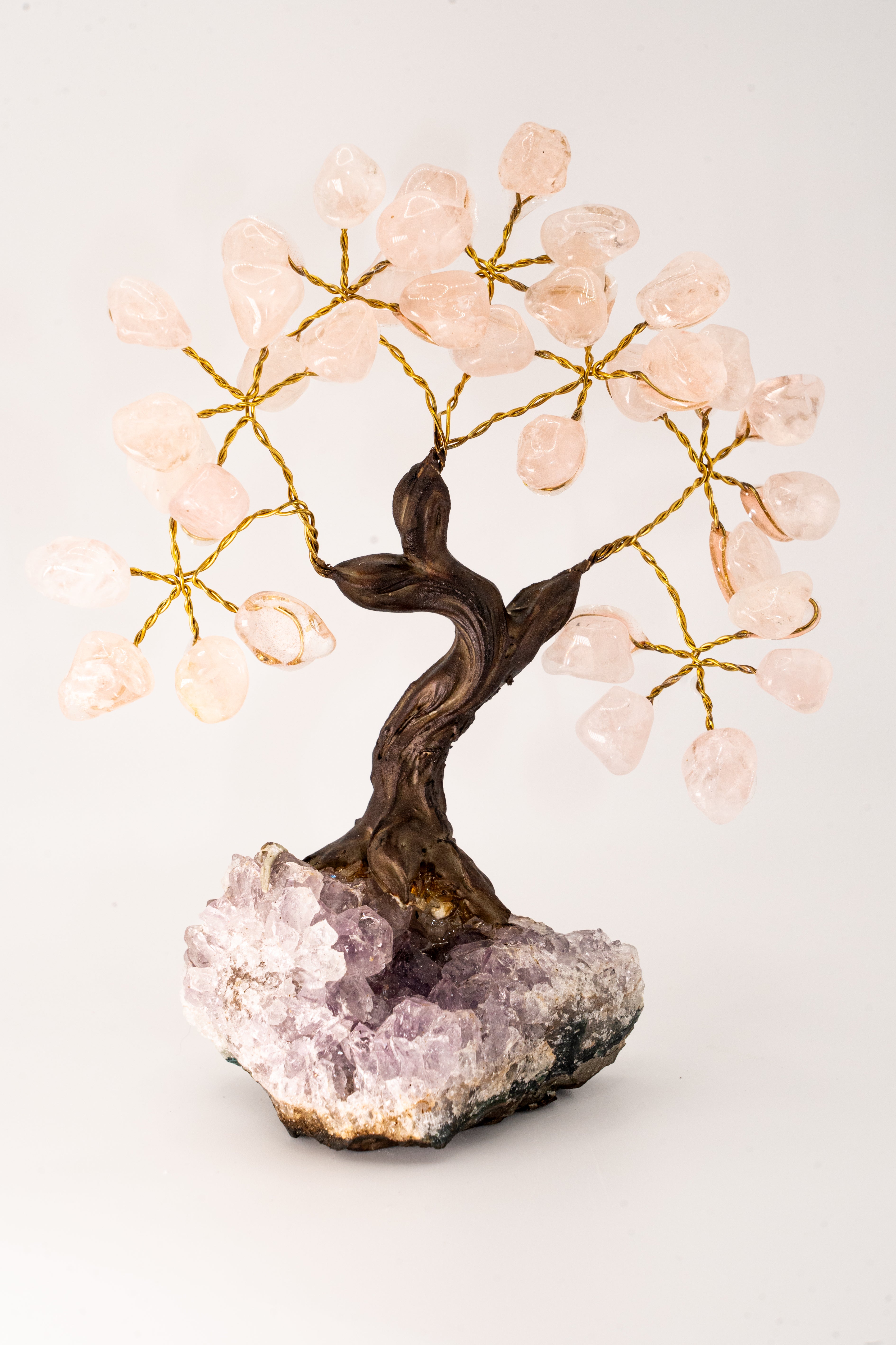 Love Harmonizing Rose Quartz Feng Shui Tree