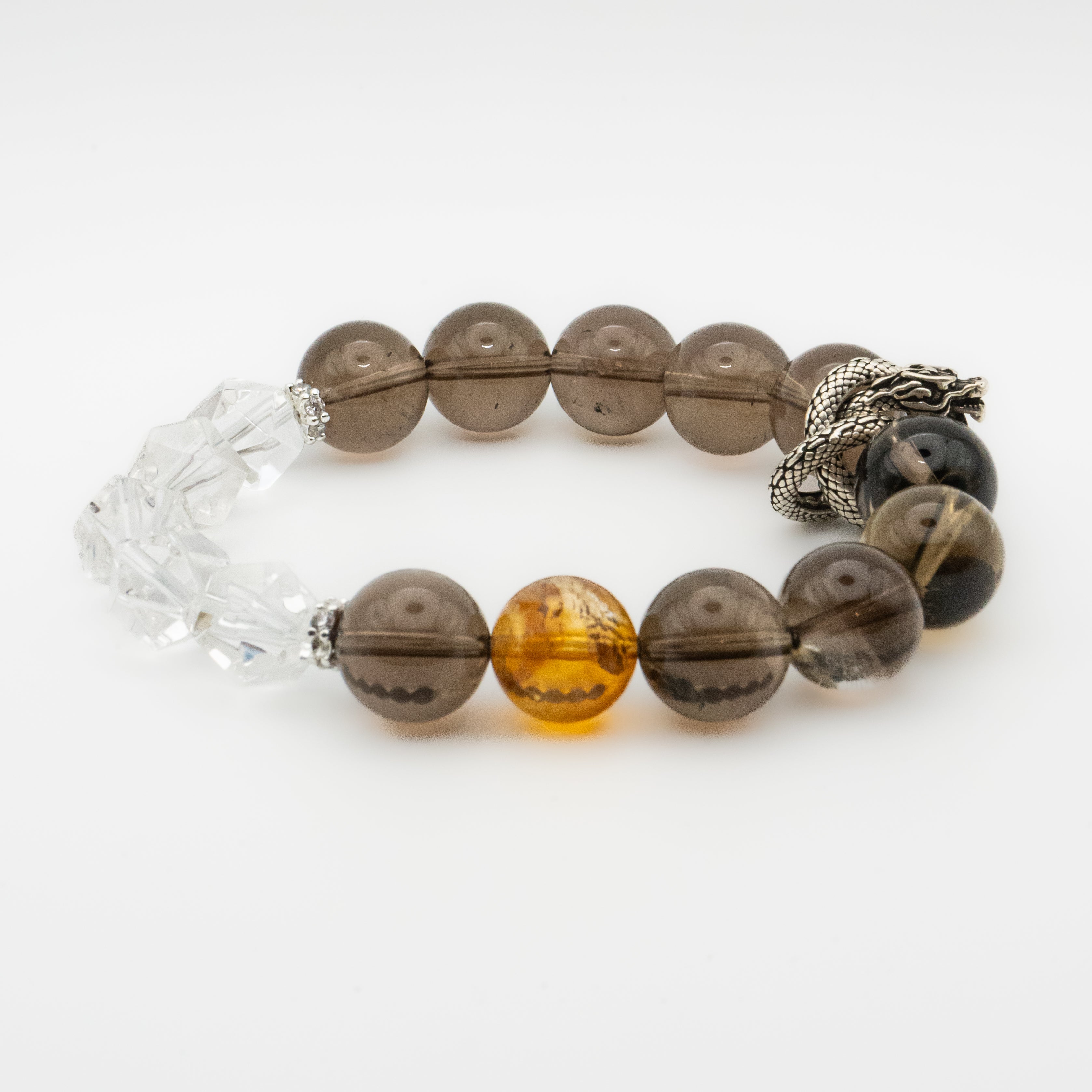 Trio Energy Dragon Bracelet - Harmonious & Wealth Description